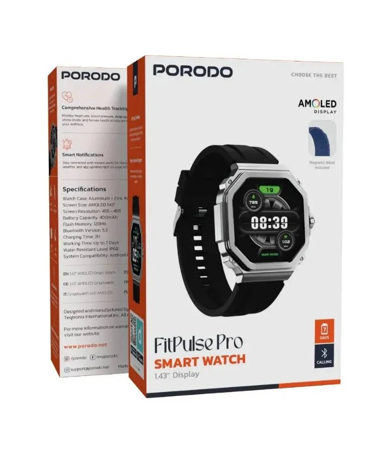 Porodo Fitpulse Pro Smart Watch - W Stooore