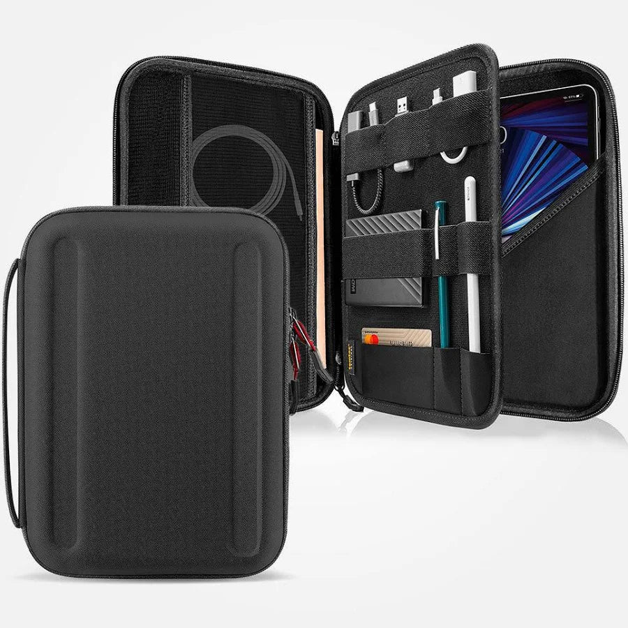 WiWU Parallel Hardshell Bag For iPad 12.9" And Macbook 13.3" - Black - W Stooore